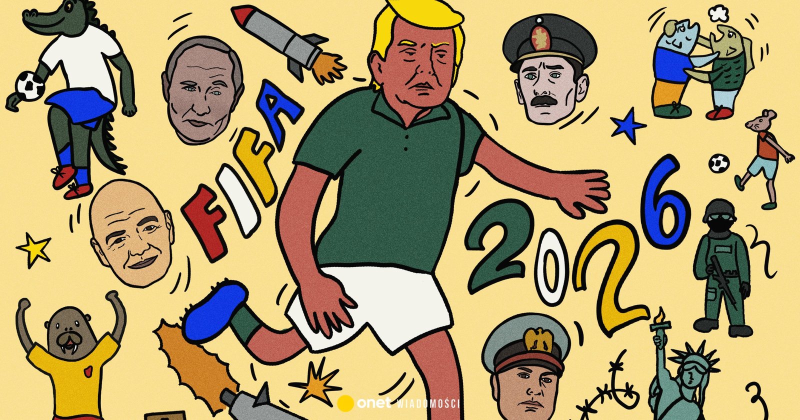 Mundial 2026: Trump rzuca długi cień na największy turniej piłkarski w historii