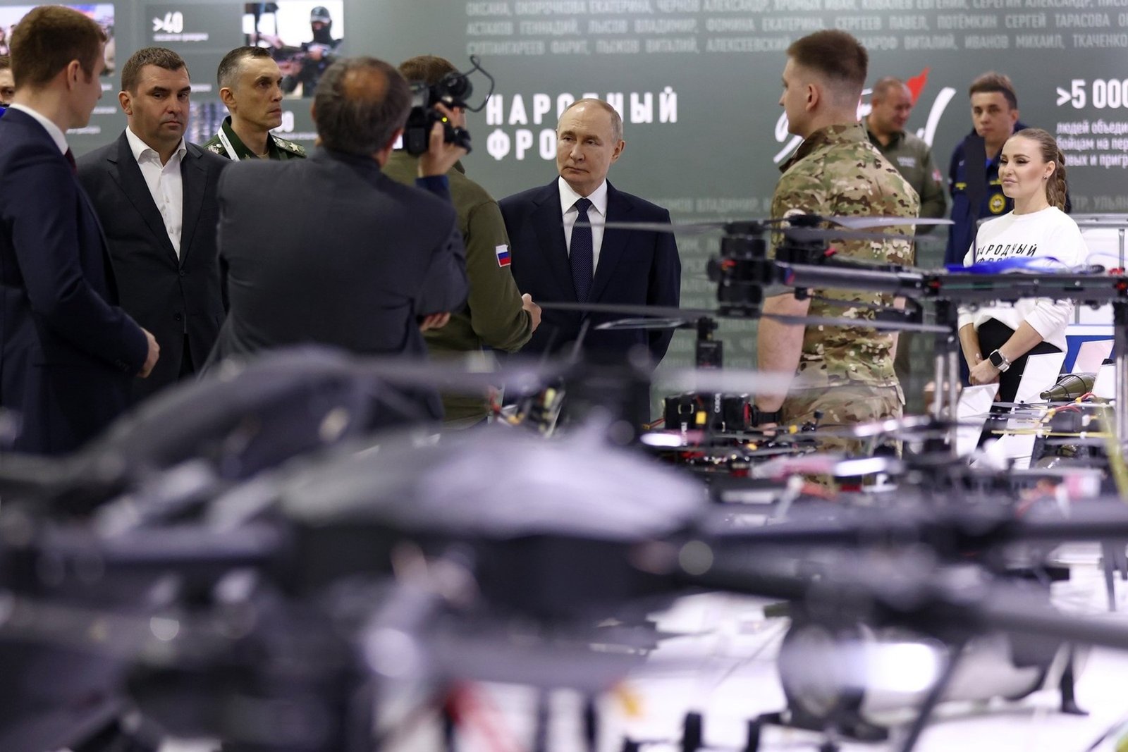 Putin tworzy nowy rodzaj wojsk. Drony mają odmienić oblicze wojny na Ukrainie